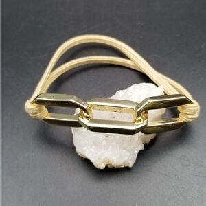 Cowgirl buckle link bracelet B233